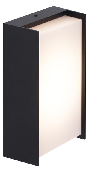 Nowoczesna lampa ścienna zewnętrzna czarna z LED IP65 - Packet