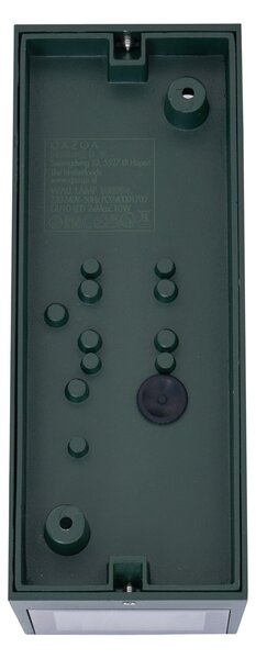 Nowoczesny kinkiet ciemnozielony 2-punktowy GU10 70mm IP54 - Baleno