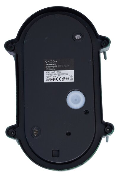 Zewnętrzna lampa ścienna zielona owalna IP44 - Noutica