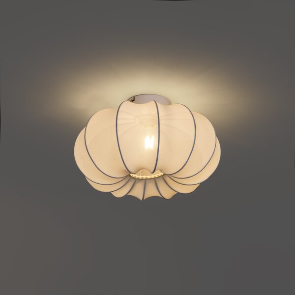 Lampa sufitowa Japandi biała 37 cm - Plu Asyesha