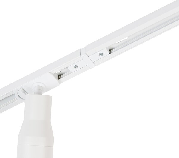 Nowoczesny system szynowy z 5 reflektorami biały 1-fazowy - Iconic Kohua