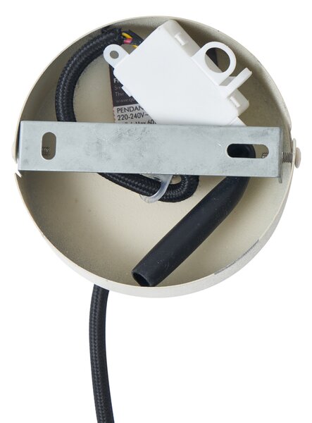 Industrialna lampa wisząca beżowa 4-punktowa - Cage Rack