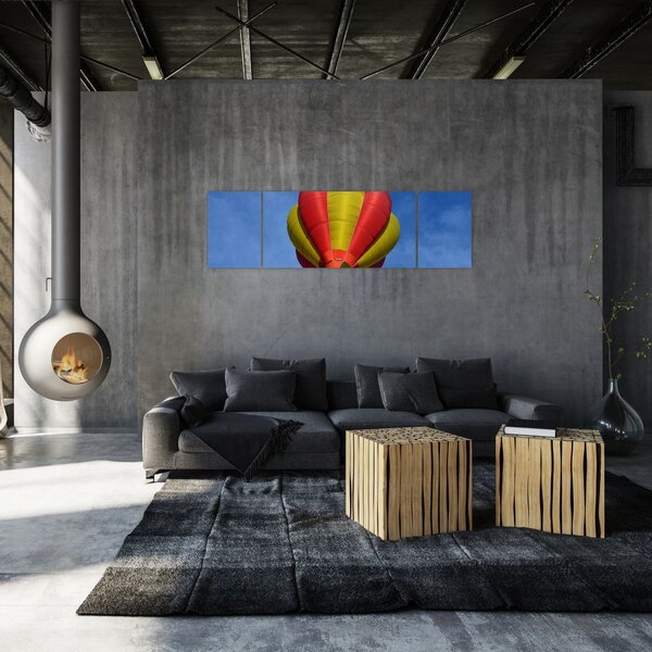 Obraz latającego balonu (170x50 cm)