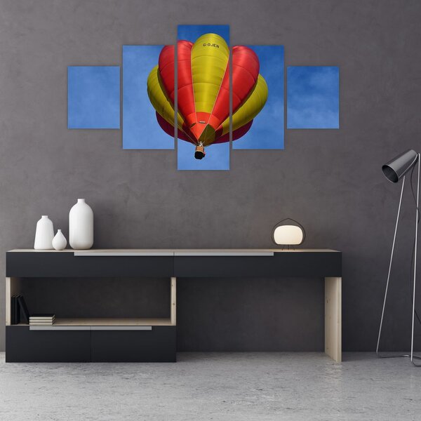 Obraz latającego balonu (125x70 cm)