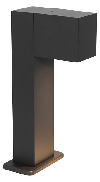 Industrialna stojąca lampa zewnętrzna antracytowa 30 cm IP44 - Baleno