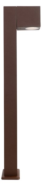 Lampa zewnętrzna rdzawobrązowa z kolcem do ziemi i dławikiem kablowym 65 cm IP44 - Baleno
