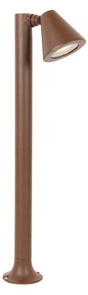 Nowoczesny klosz ogrodowy brązowo-rdzawy 60 cm IP44 regulowany - Ciara