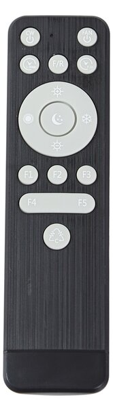 Wentylator sufitowy biały 48,5 cm z LED z możliwością ściemniania w Kelwinach z pilotem - Clemo
