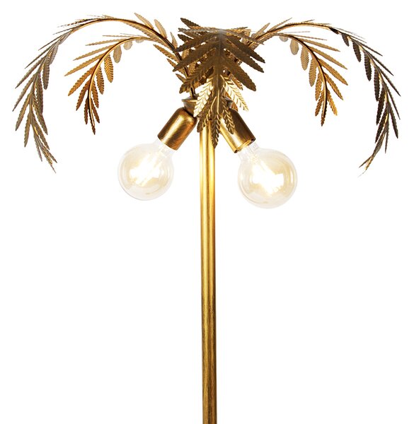 Inteligentna lampa podłogowa złota 156 cm z 2 WiFi G95 - Botanica