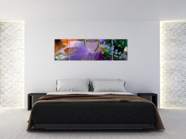 Obraz pikniku (170x50 cm)