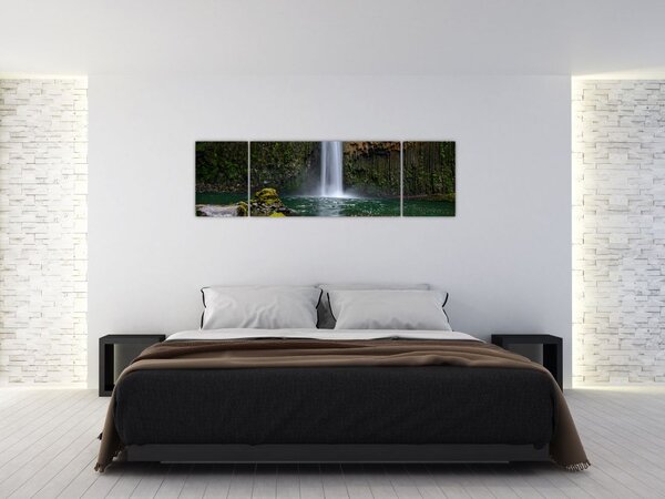 Obraz wodospadów (170x50 cm)