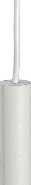 Nowoczesny system oświetlenia szynowego z 5 lampami wiszącymi biały 1-fazowy - Iconic Frini