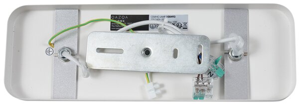 Designerski reflektor sufitowy biały GU10 70mm 2-punktowy regulowany - Vo