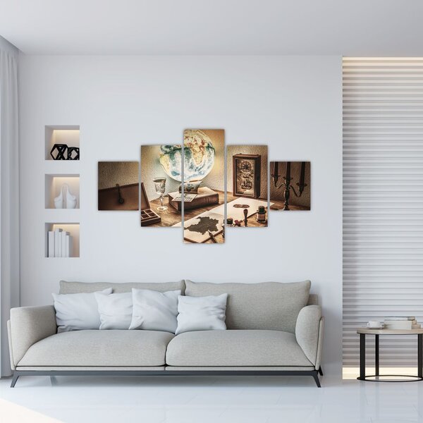 Obraz - stół podróżny (125x70 cm)