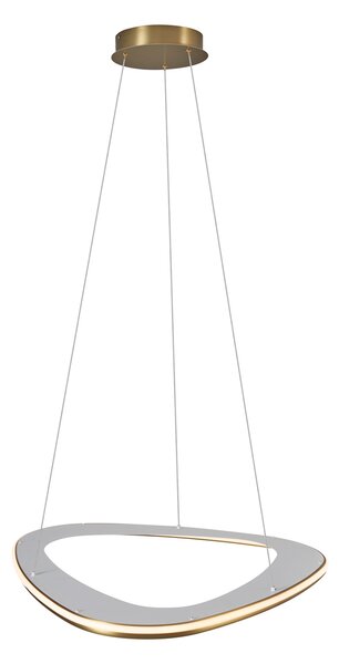 Designerska lampa wisząca złota z 3-stopniową regulacją ściemniania - Organico