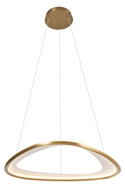 Designerska lampa wisząca złota z 3-stopniową regulacją ściemniania - Organico