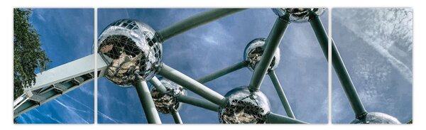Obraz - Atomium w Brukseli (170x50 cm)