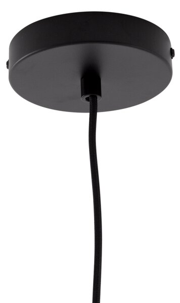 Lampa wisząca w stylu retro pomarańczowa - Felt