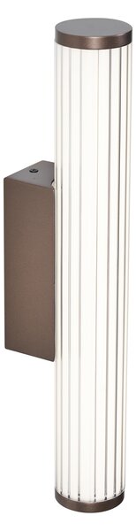 Retro kinkiet brązowy 40 cm z LED IP44 - Coco