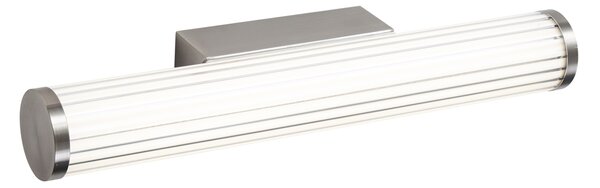 Lampa ścienna w stylu retro Gunmetal 40,4 cm z LED IP44 - Coco
