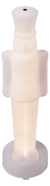 Świąteczna lampa stołowa biała z możliwością ściemniania LED i ładowania RGBW-IC - Nutcracker