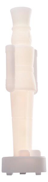 Świąteczna lampa stołowa biała z możliwością ściemniania LED i ładowania RGBW-IC - Nutcracker