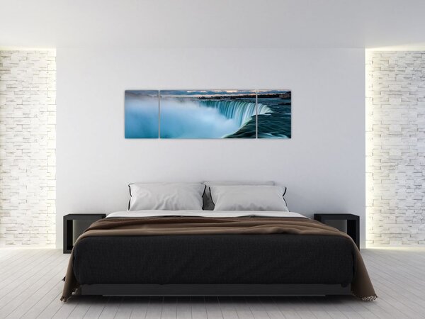 Obraz wodospadów (170x50 cm)