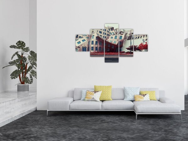Obraz - budynek architektoniczny (125x70 cm)