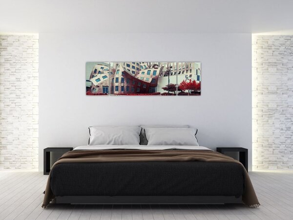Obraz - budynek architektoniczny (170x50 cm)