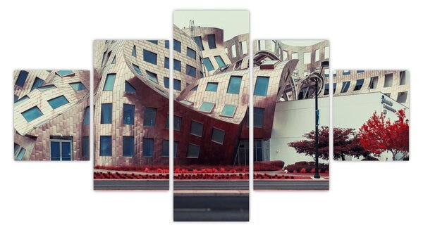 Obraz - budynek architektoniczny (125x70 cm)