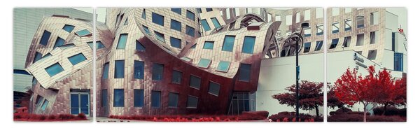 Obraz - budynek architektoniczny (170x50 cm)