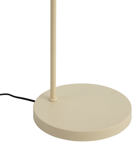 Lampa podłogowa Japandi beżowa z abażurem - Gertie