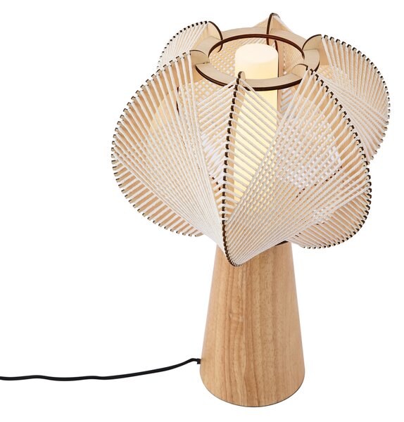Lampa stołowa Japandi beżowa 45 cm - Gertie