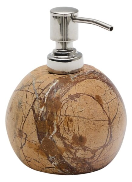 Marmurowy dozownik do mydła w naturalnym kolorze 200 ml Spalsh – Kave Home