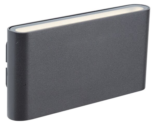Lampa ścienna czarna magnetyczna z możliwością ładowania LED - Batt
