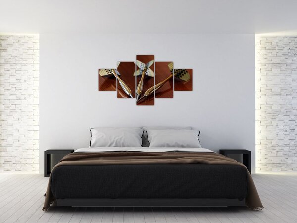 Obraz trzech strzałek (125x70 cm)