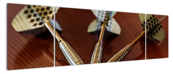 Obraz trzech strzałek (170x50 cm)