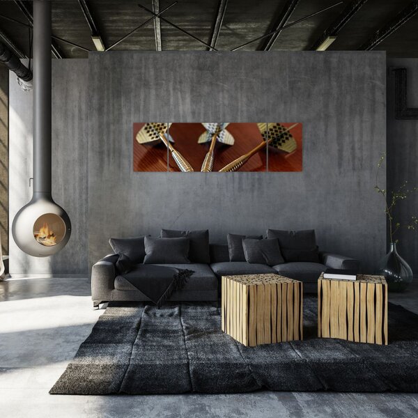 Obraz trzech strzałek (170x50 cm)