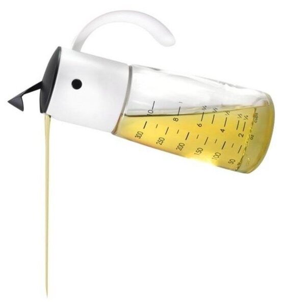 Butelka na oliwę z miarką Vialli Design Oil, 300 ml