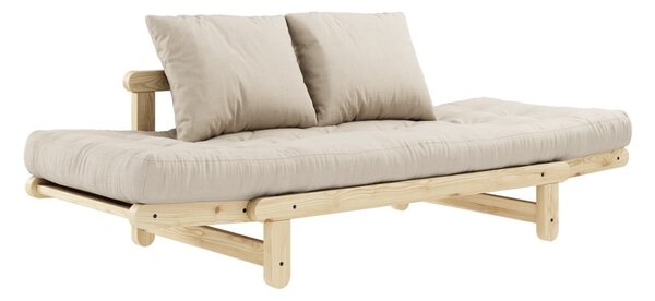 Sofa rozkładana Karup Design Beat Natural Clear/Beige