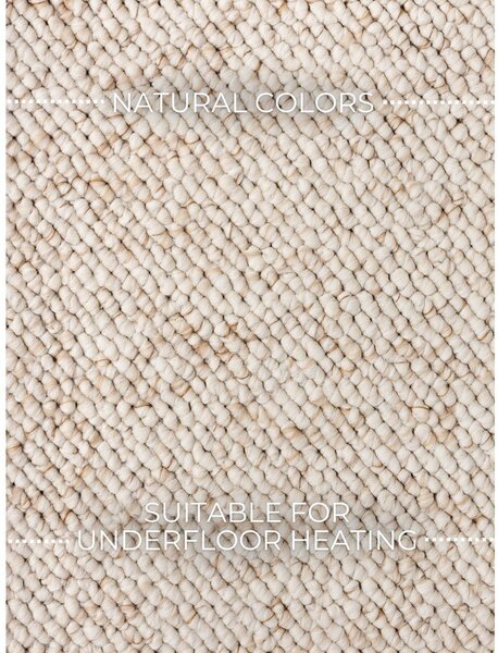 Kremowy dywan odpowiedni do prania 160x230 cm Rocco Cream – Elle Decoration