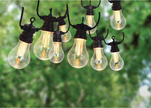 ProGarden Oświetlenie ogrodowe LED, sznur 20 lampek, 3,2 V
