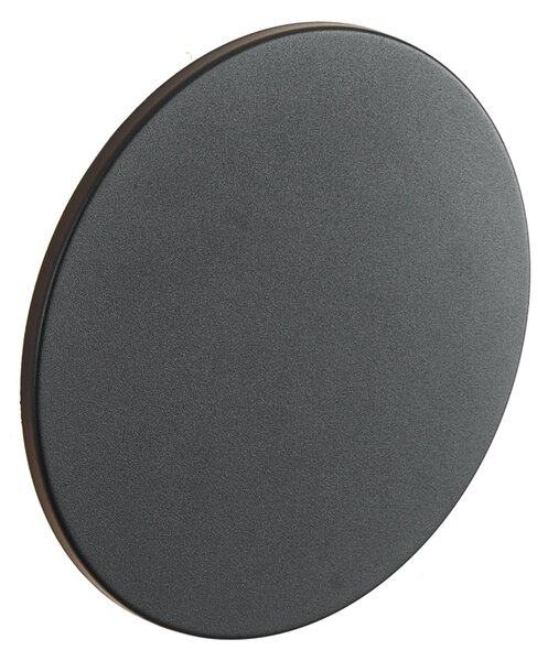 Zewnętrzna lampa ścienna czarna z LED IP54 - Soleil