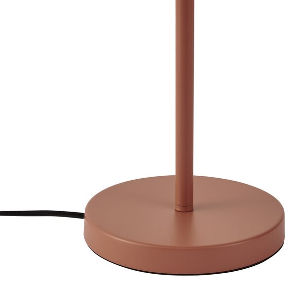 Lampa stołowa w stylu retro Mocha Steel 45 cm - Pauly