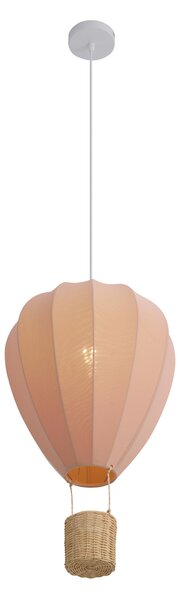 Dziecięca lampa wisząca Różowy Balon na ogrzane powietrze - Air Balloon