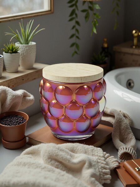 Sinsay - Świeca zapachowa Vanilla - czerwony