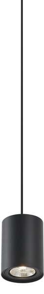 Nowoczesna czarna lampa wisząca do 1-fazowego systemu szynowego GU10 70mm - Iconic Holt