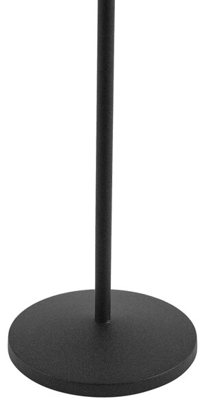 Lampa stołowa czarna z możliwością ładowania LED ze stacją ładującą IP65 - Raika