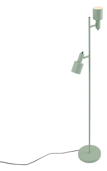 Nowoczesna lampa podłogowa zielona 2-źródła światła - Stijn
