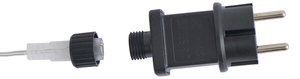 Choinka biała z LED IP44 - Puno